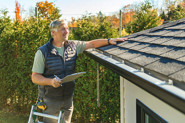 Professional Roof Repair technician working in Mapleton, ND